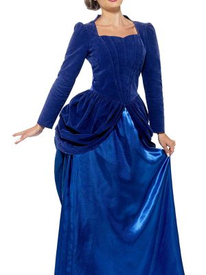 Fantasia Vitoriana Azul Luxo