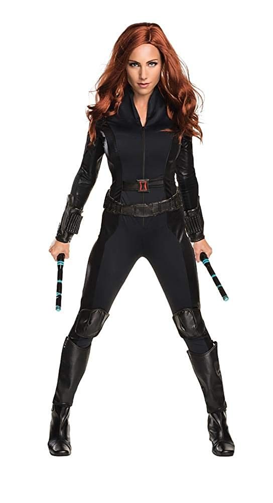 Fantasia Viúva Negra Luxo Adulto Os Vingadores Fantasia Viúva Negra Luxo Adulto Os Vingadores