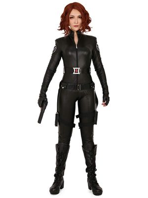 Fantasia Viúva Negra Luxo Adulto Os Vingadores Cosplay