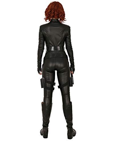 Fantasia Viúva Negra Luxo Adulto Os Vingadores Cosplay Fantasia Viúva Negra Luxo Adulto Os Vingadores Cosplay
