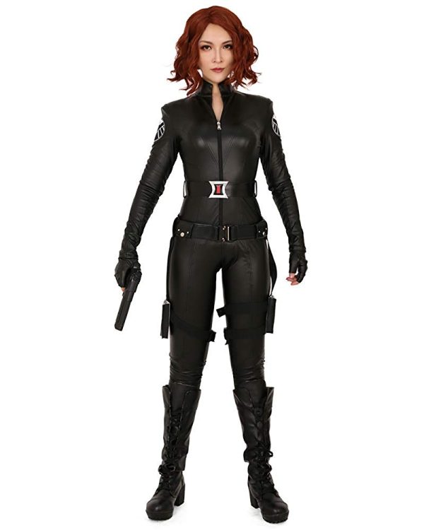 Fantasia Viúva Negra Luxo Adulto Os Vingadores Cosplay Fantasia Viúva Negra Luxo Adulto Os Vingadores Cosplay