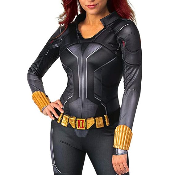 Fantasia Viúva Negra Luxo Os Vingadores Adulto Preto Fantasia Viúva Negra Luxo Os Vingadores Adulto Preto