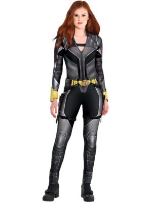Fantasia Viúva Negra Luxo Os Vingadores Adulto Preto Party Fantasia Viúva Negra Luxo Os Vingadores Adulto Preto Party