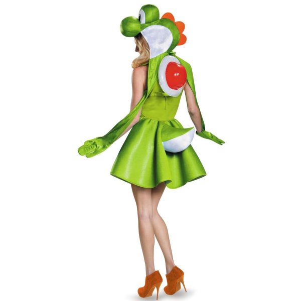 Fantasia Yoshi Adulto Feminino Fantasia Yoshi Adulto Feminino