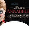 Máscara Annabelle Chucky Adulto Luxo