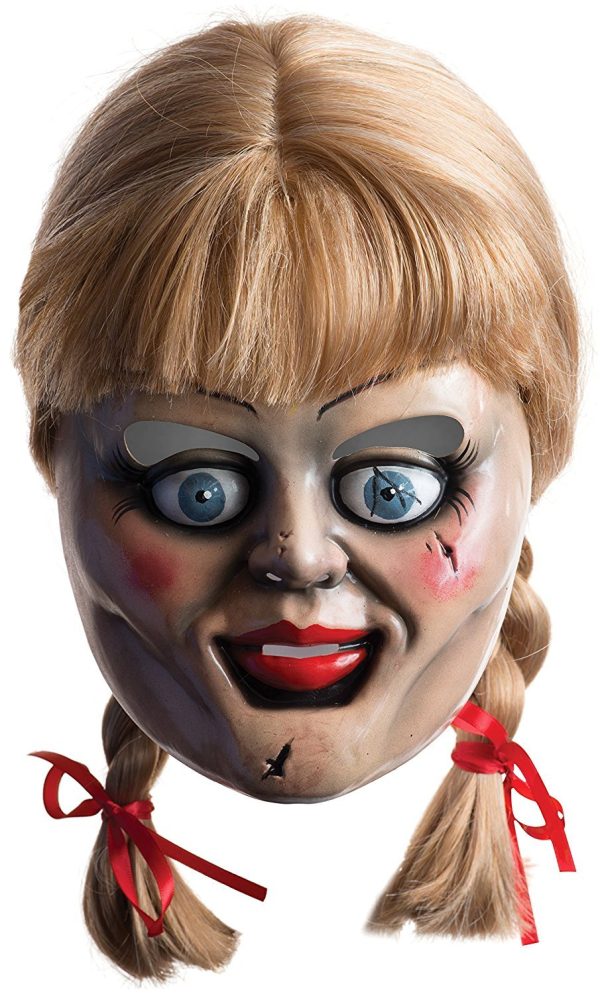 Máscara Annabelle Chucky Adulto Luxo Máscara Annabelle Chucky Adulto Luxo