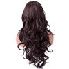 Peruca Adulto Feminino Castanho Ondulado Longo