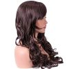 Peruca Adulto Feminino Castanho Ondulado Longo