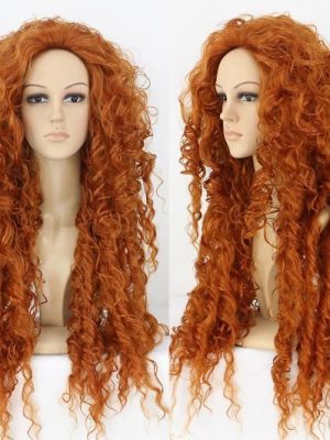 Peruca Adulto Merida Princesa Valente Disney Elite