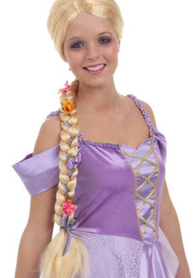 Peruca Adulto Rapunzel Enrolados