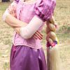 Peruca Adulto Rapunzel Enrolados Trança Elite