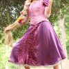 Peruca Adulto Rapunzel Enrolados Trança Elite