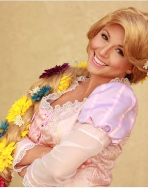 Peruca Adulto Rapunzel Enrolados Trança Luxo