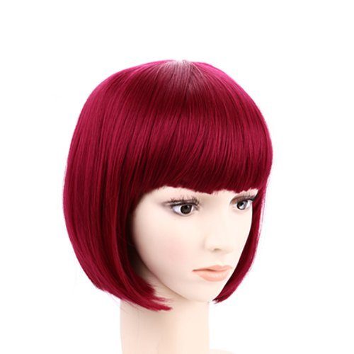 Peruca Adulto Sexy Chanel Vermelho Peruca Adulto Sexy Chanel Vermelho