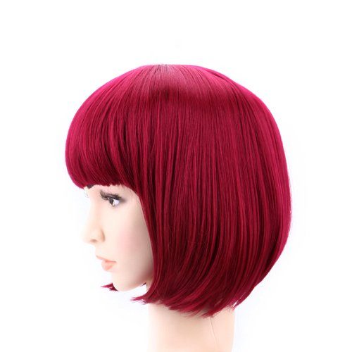 Peruca Adulto Sexy Chanel Vermelho Peruca Adulto Sexy Chanel Vermelho