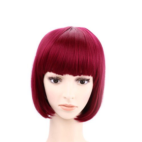 Peruca Adulto Sexy Chanel Vermelho Peruca Adulto Sexy Chanel Vermelho