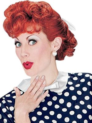 Peruca I Love Lucy Luxo Adulto Peruca I Love Lucy Luxo Adulto