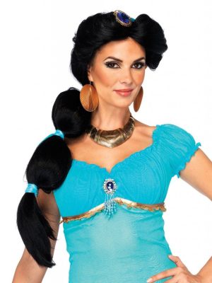 Peruca Jasmine Jeannie é um Gênio Adulto Elite Peruca Jasmine Jeannie é um Gênio Adulto Elite