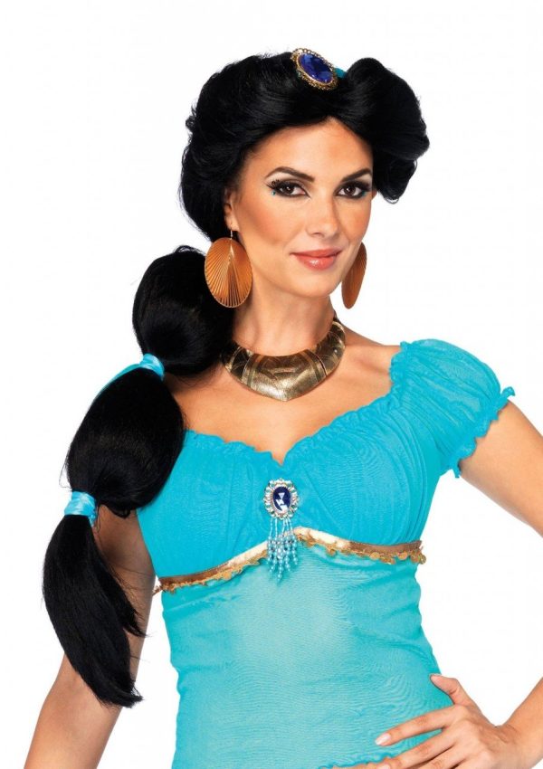 Peruca Jasmine Jeannie é um Gênio Adulto Elite Peruca Jasmine Jeannie é um Gênio Adulto Elite