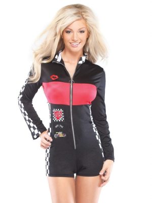 Roupa de Piloto de Carros de Corrida Adulto Feminino