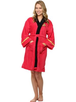 Roupão Star Trek Adulto Feminino Luxo Roupão Star Trek Adulto Feminino Luxo