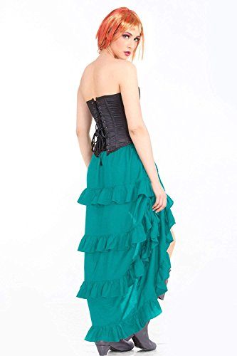 Saia Velho Oeste Luxo Adulto Feminino Várias Cores