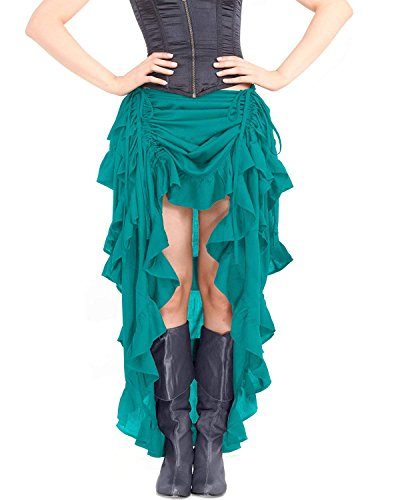 Saia Velho Oeste Luxo Adulto Feminino Várias Cores