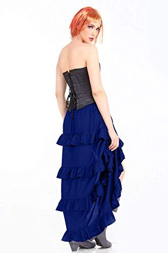 Saia Velho Oeste Luxo Adulto Feminino Várias Cores