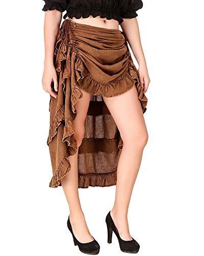 Saia Velho Oeste Luxo Adulto Feminino Várias Cores