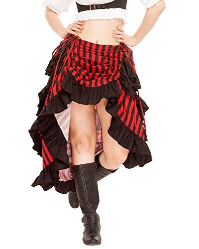 Saia Velho Oeste Luxo Adulto Feminino Várias Cores