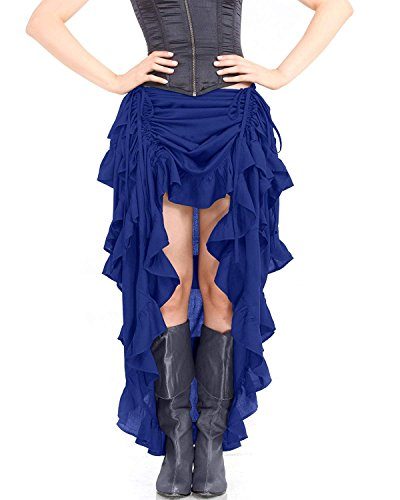 Saia Velho Oeste Luxo Adulto Feminino Várias Cores