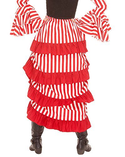 Saia Velho Oeste Luxo Adulto Feminino Várias Cores