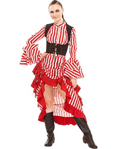 Saia Velho Oeste Luxo Adulto Feminino Várias Cores