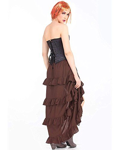 Saia Velho Oeste Luxo Adulto Feminino Várias Cores