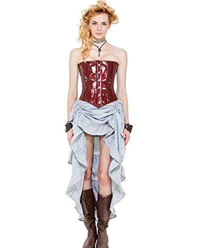 Saia Velho Oeste Luxo Adulto Feminino Várias Cores