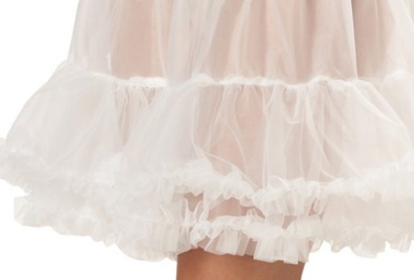 Saiote Feminino Adulto Branco Saiote Feminino Adulto Branco