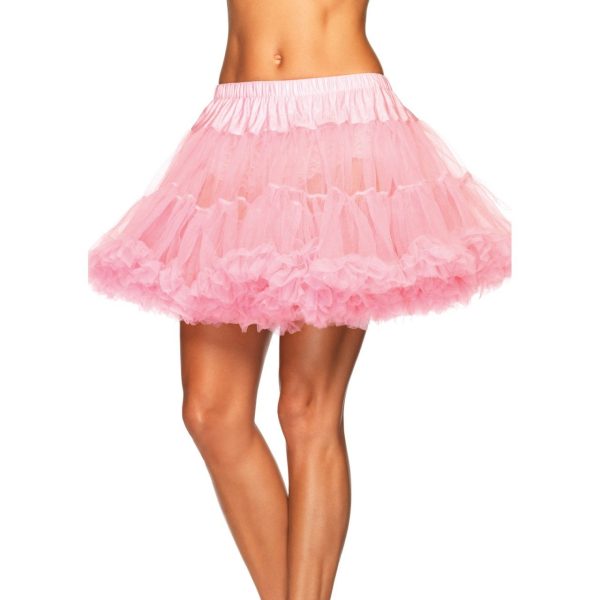 Saiote Feminino Adulto Rosa Curto Saiote Feminino Adulto Rosa Curto