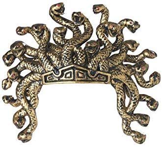 Tiara Coroa Medusa Dourada Tiara Coroa Medusa Dourada