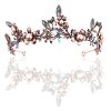 Tiara Coroa Princesa Profissional Floral Adulto