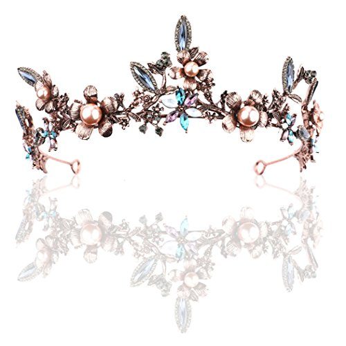 Tiara Coroa Princesa Profissional Floral Adulto Tiara Coroa Princesa Profissional Floral Adulto