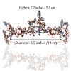 Tiara Coroa Princesa Profissional Floral Adulto