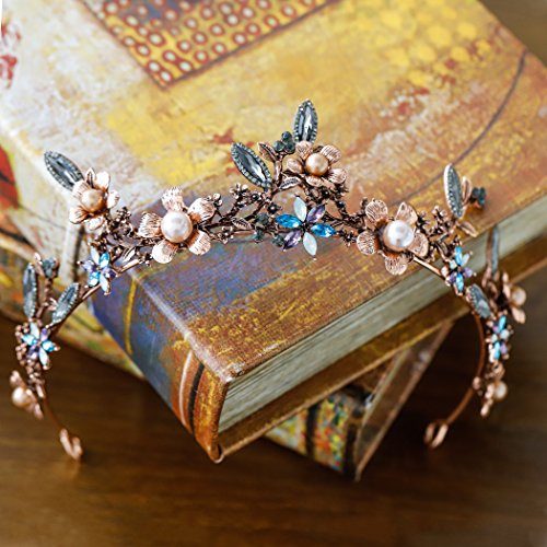Tiara Coroa Princesa Profissional Floral Adulto Tiara Coroa Princesa Profissional Floral Adulto
