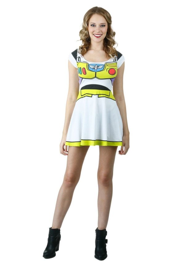 Vestido Fantasia Buzz Toy Story Adolescente Luxo Vestido Fantasia Buzz Toy Story Adolescente Luxo
