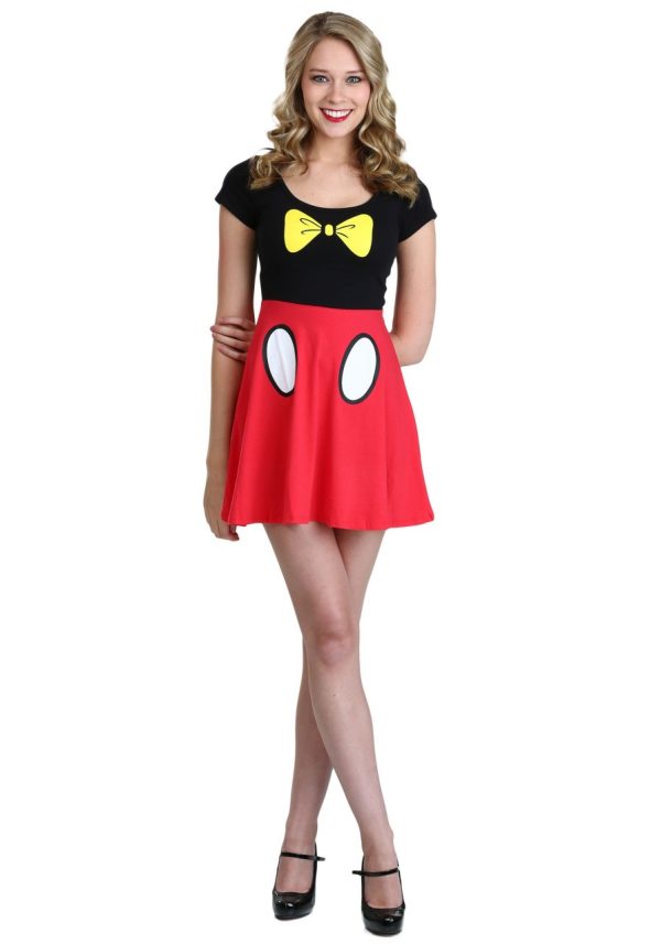 Vestido Fantasia Mickey Adolescente Luxo Vestido Fantasia Mickey Adolescente Luxo