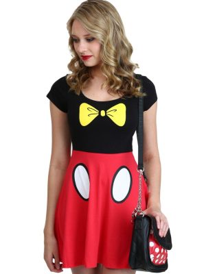 Vestido Fantasia Mickey Adolescente Luxo Vestido Fantasia Mickey Adolescente Luxo