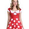 Vestido Fantasia Minnie Adolescente Luxo