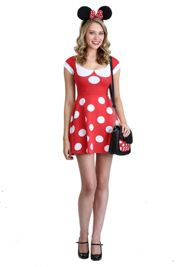 Vestido Fantasia Minnie Adolescente Luxo Vestido Fantasia Minnie Adolescente Luxo