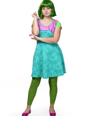 Vestido Fantasia Nojinho Divertida Mente Luxo Vestido Fantasia Nojinho Divertida Mente Luxo