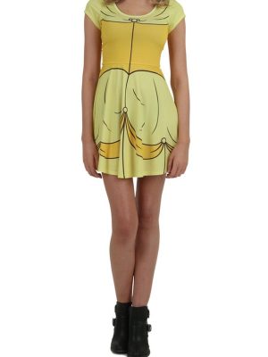 Vestido Fantasia Princesa Bela Disney Luxo Vestido Fantasia Princesa Bela Disney Luxo