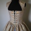 Vestido Renaissance Dourado Adulto